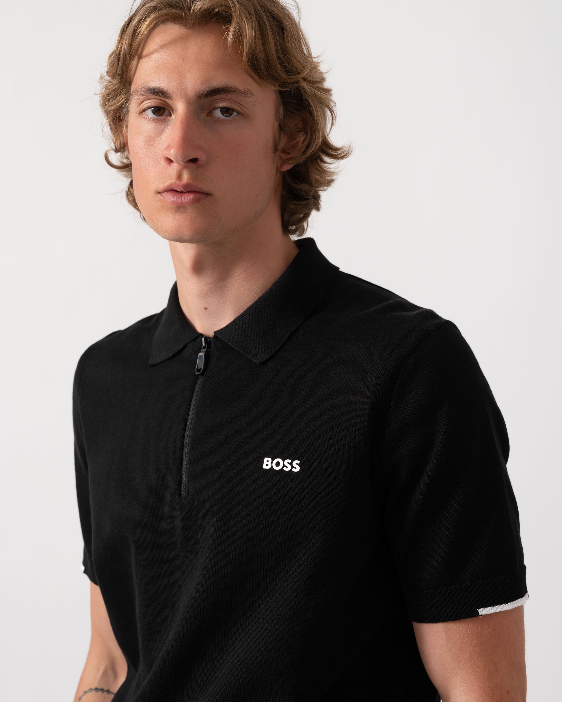 BOSS Green Ever-X PS Mens Polo Shirt - Black 001