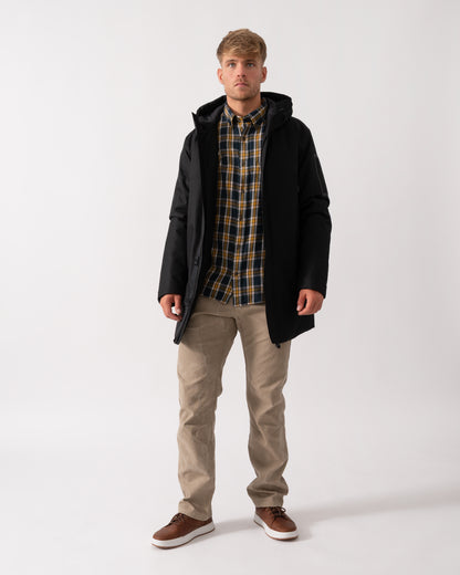 BOSS Green Hexatech Mens Parka - Black 001