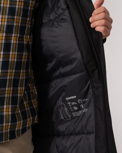 BOSS Green Hexatech Mens Parka - Black 001