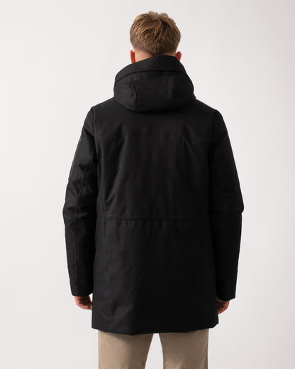 BOSS Green Hexatech Mens Parka - Black 001