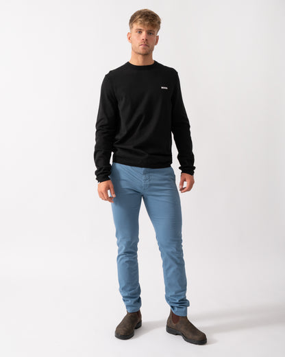 BOSS Green K_Ever-X Mens Crew Neck Jumper - Black 001