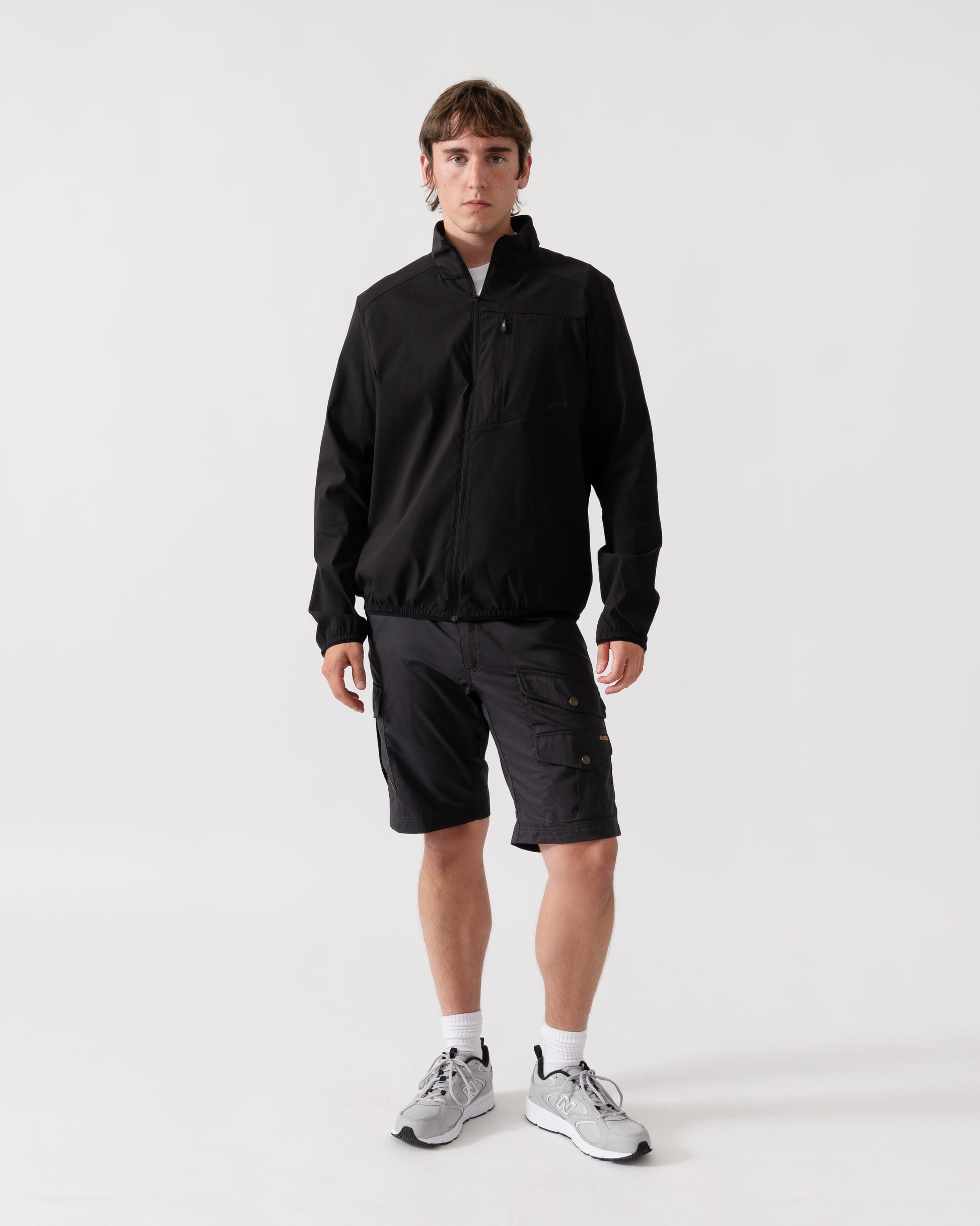 BOSS Green Network Mens Jacket - Black 001