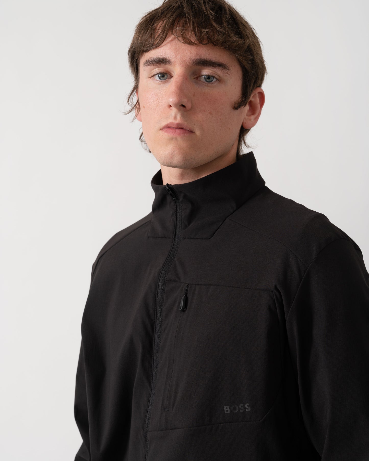 BOSS Green Network Mens Jacket - Black 001