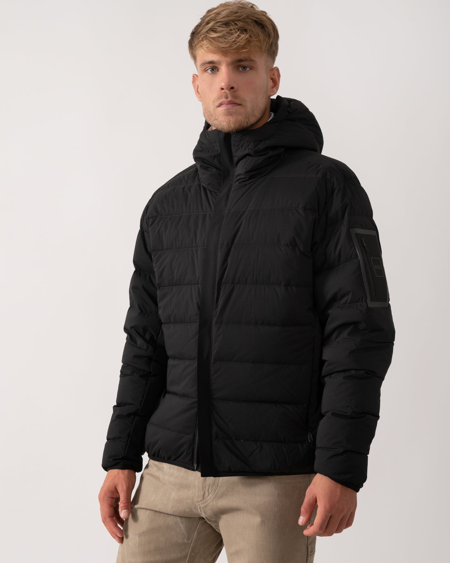 BOSS Green Riplite JT Mens Jacket - Black 001