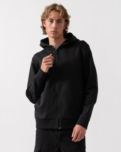 BOSS Green Saggy Mens Zip Up Hoodie - Black 001