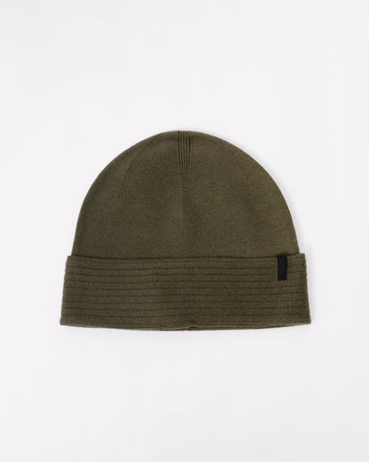 Front of the BOSS Green Termix Mens Beanie - Open Green 398