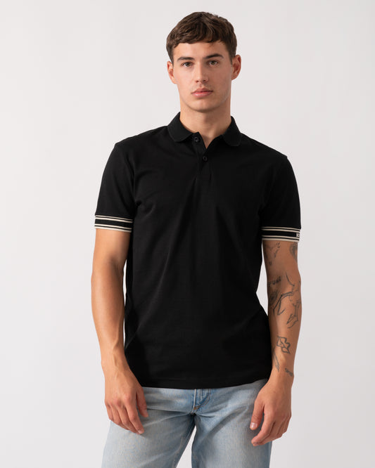 BOSS Green Zone Mens Polo Shirt - Black 002