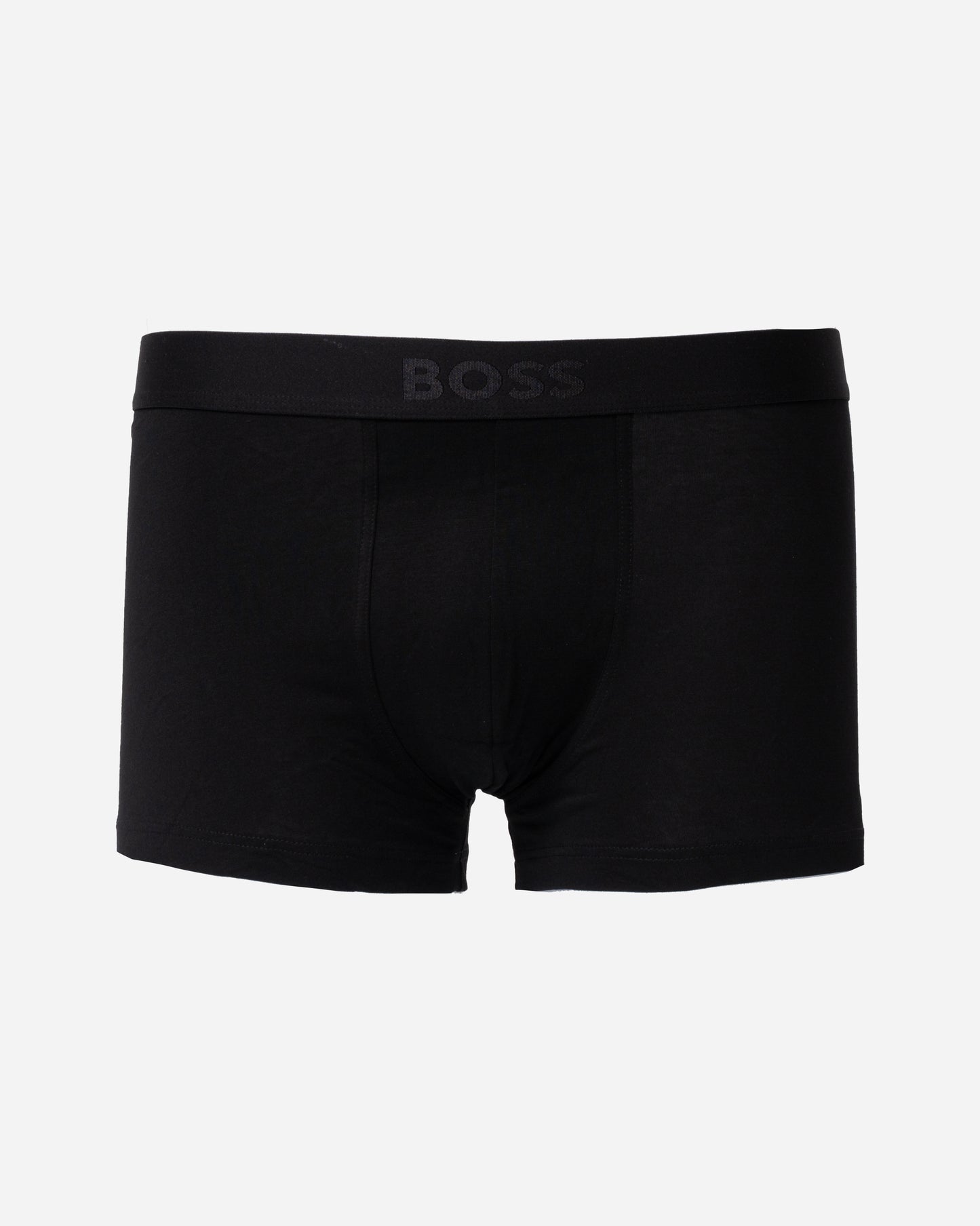 BOSS Orange 3-Pack Mens Stretch-Cotton Trunks with Logo Waistbands  - Black 002