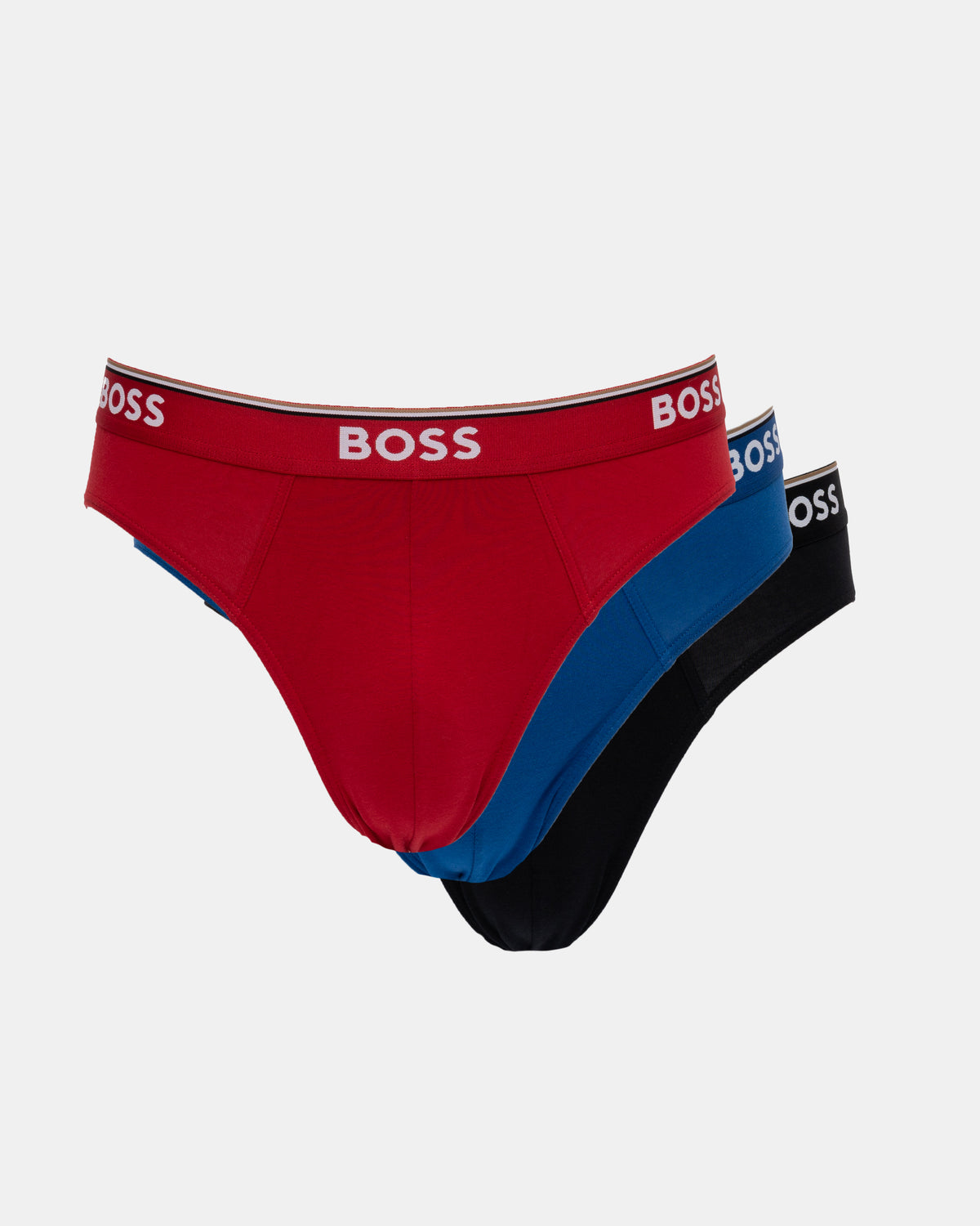 Pack shot of the BOSS Orange 3 Pack Mens Power Briefs - Open Miscellaneous 962
