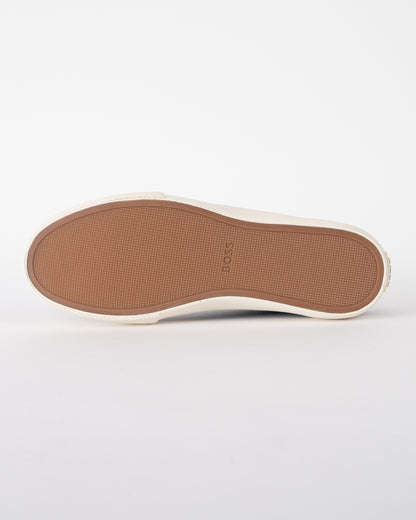 sole of BOSS Orange Aiden_Tenn_sdnypu Mens Trainers in Dark Blue 401