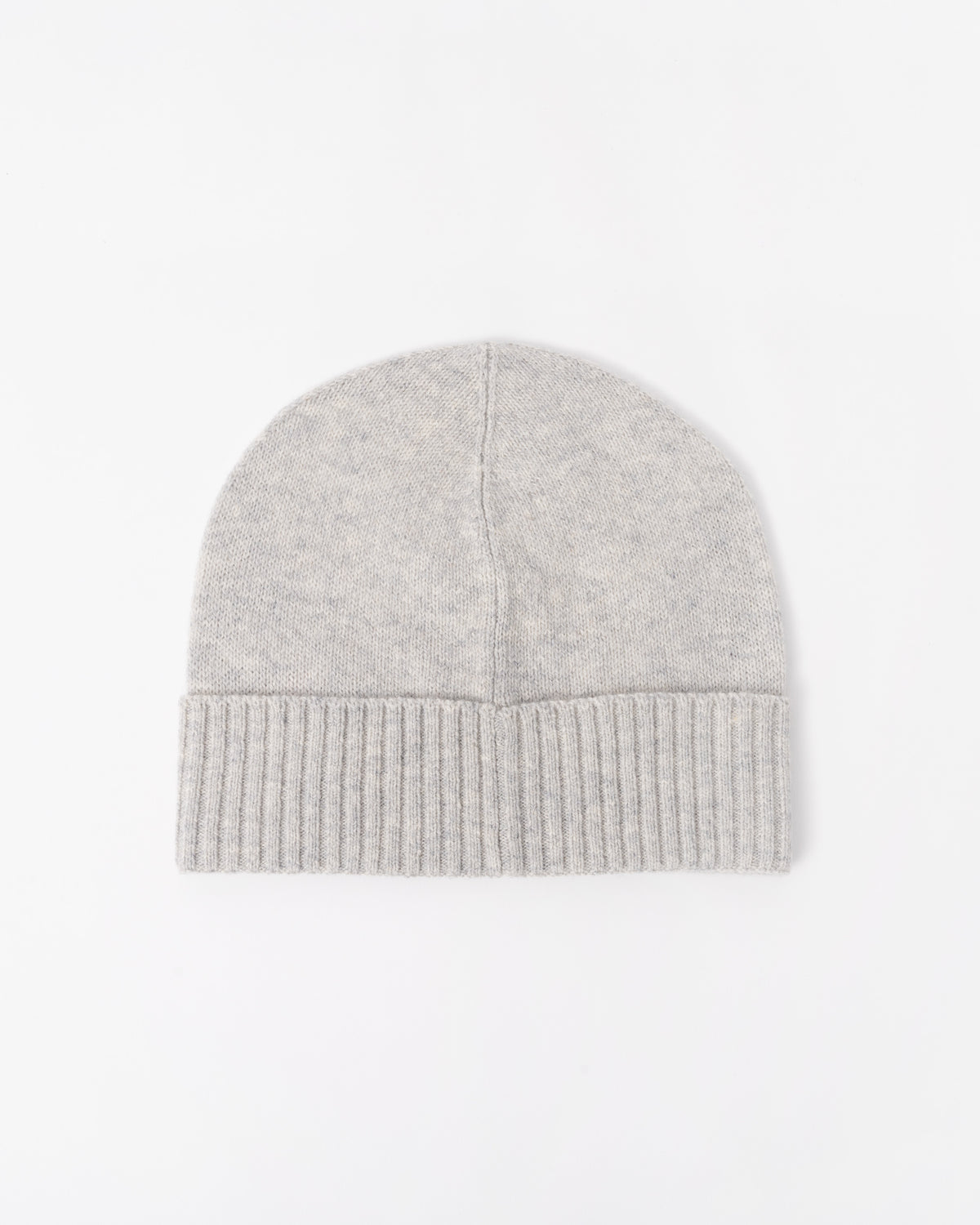 Back of the BOSS Orange Akaio R Mens Beanie with Logo Label - Open Grey 086