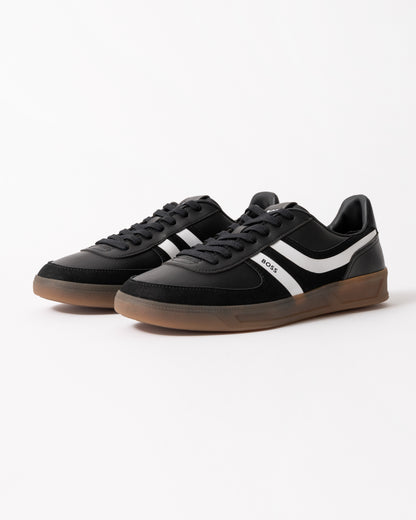 BOSS Orange Brandon_Tenn_mipu Mens Trainers in Black 002