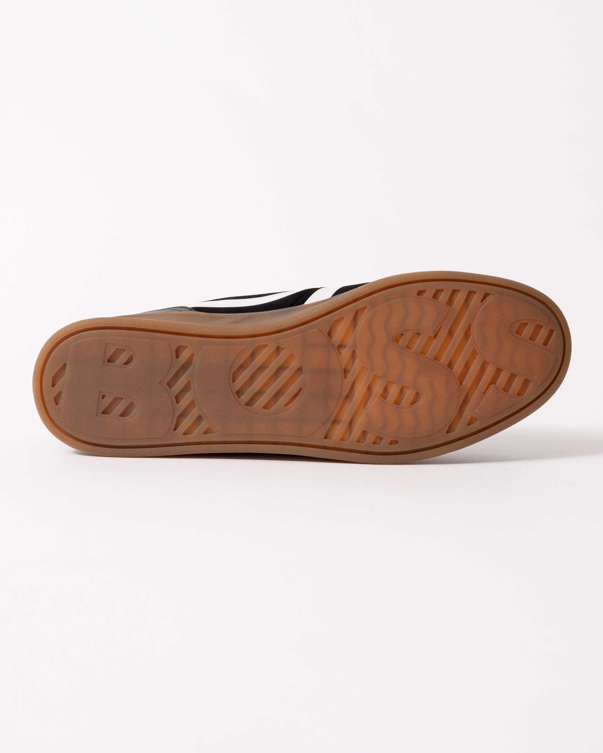sole of BOSS Orange Brandon_Tenn_mipu Mens Trainers in Black 002
