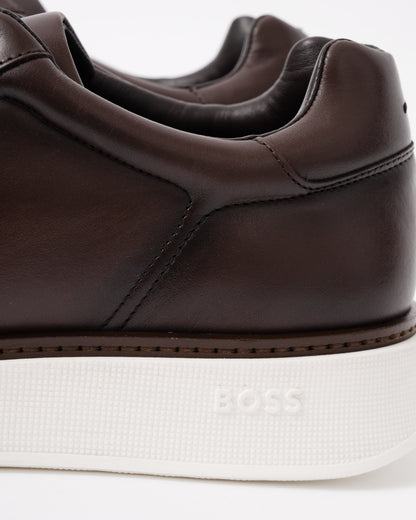 BOSS Orange Bulton Runn bufwtL Mens Trainers - Dark Brown 201