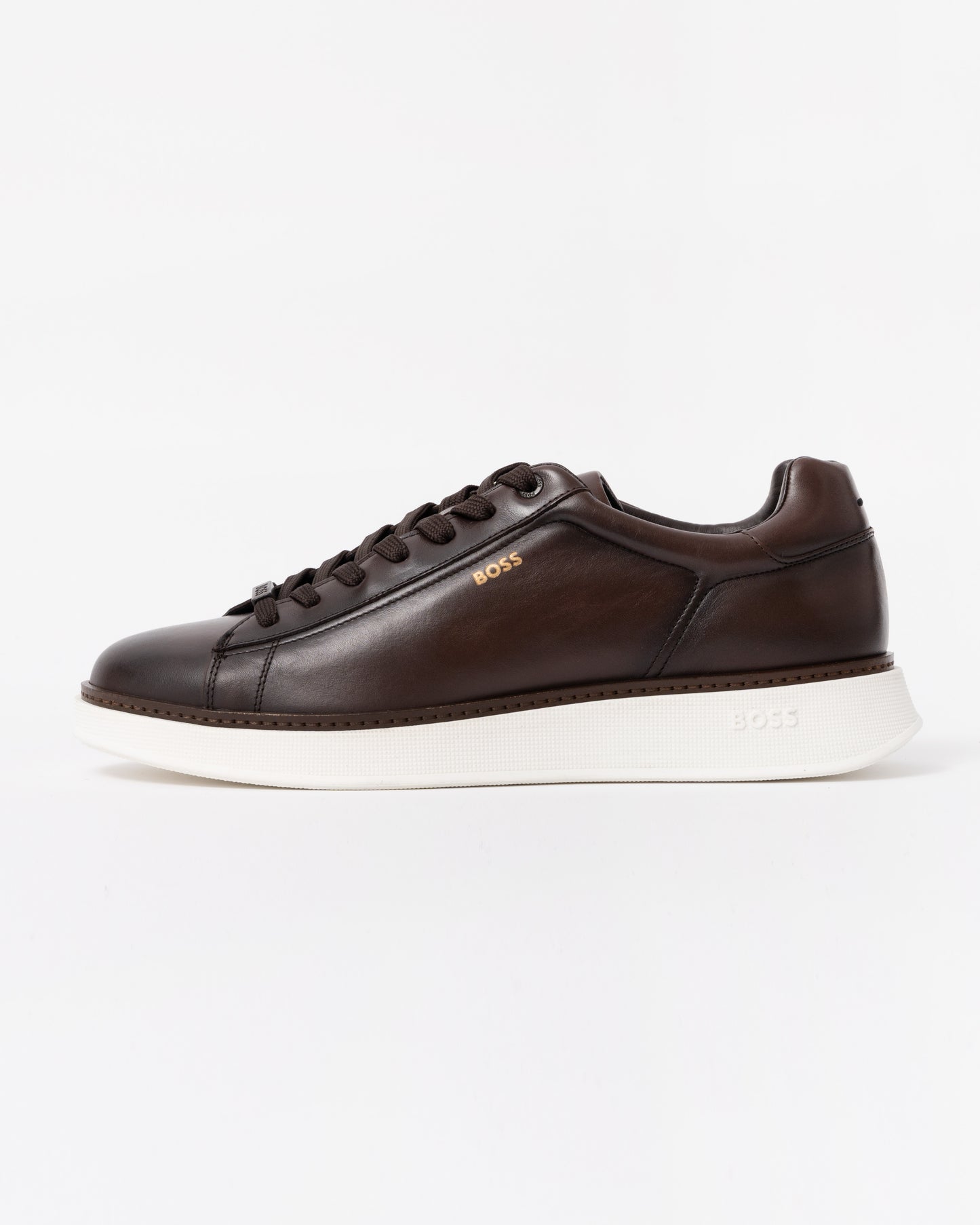 BOSS Orange Bulton Runn bufwtL Mens Trainers - Dark Brown 201