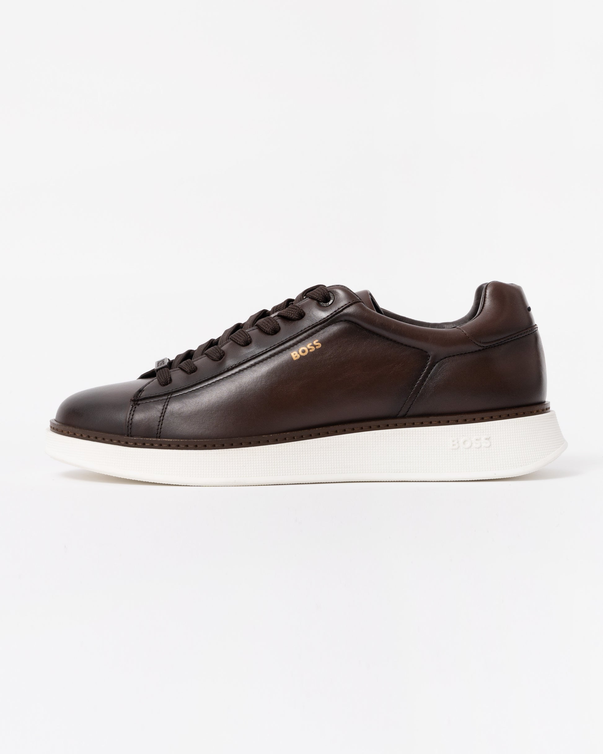 BOSS Orange Bulton Runn bufwtL Mens Trainers - Dark Brown 201