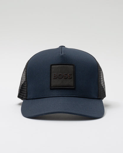 BOSS Orange Elliot Mens Cap 50535622 - Dark Blue 404 - CHO - Designer Mens Hats