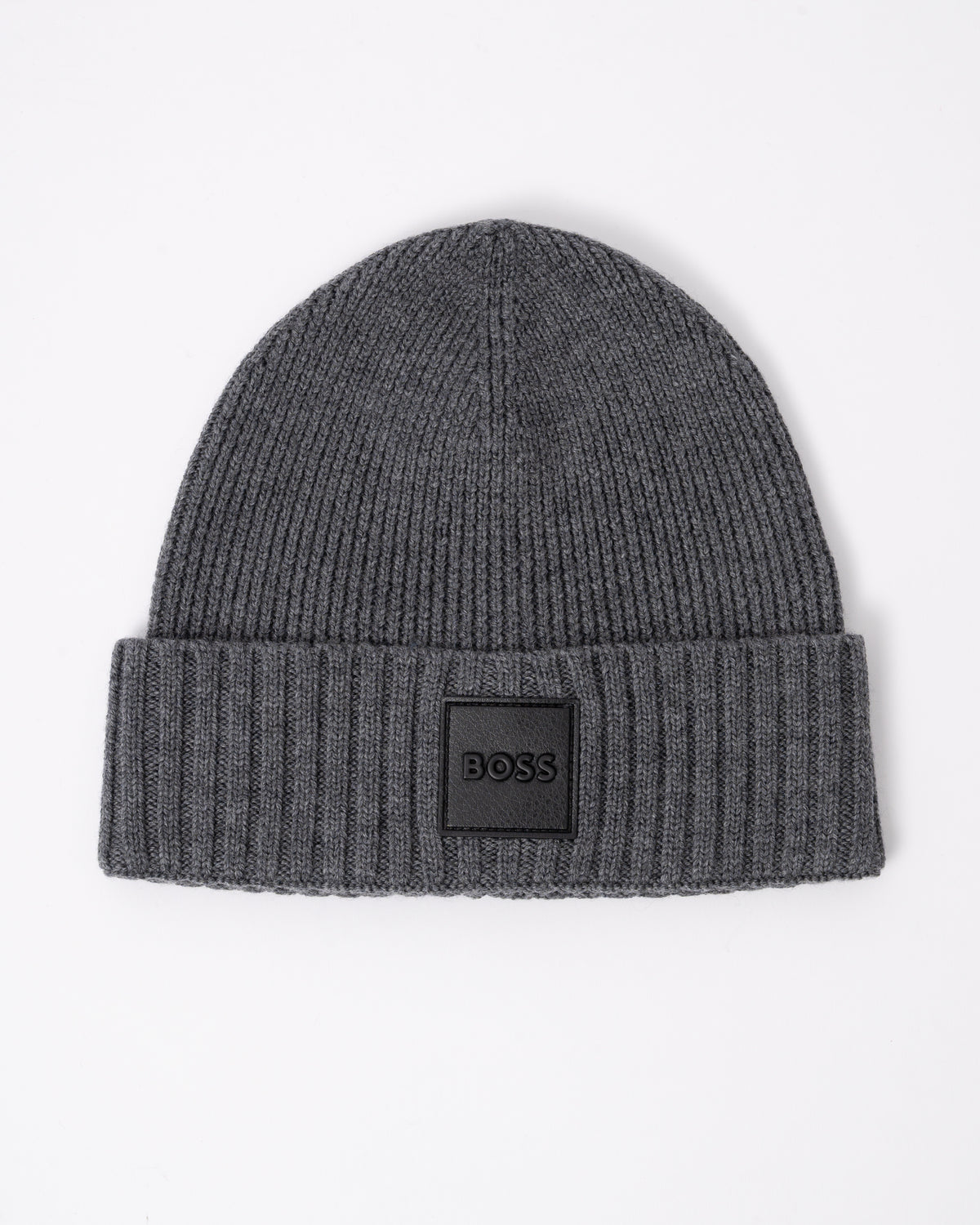 BOSS Orange Flavio Mens Beanie in Medium Grey 030
