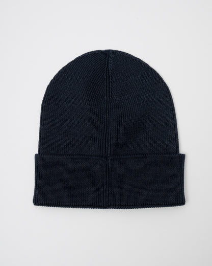 BOSS Orange Foxxy_R Mens Beanie - Dark Blue 404 - CHO - Designer Mens Hats
