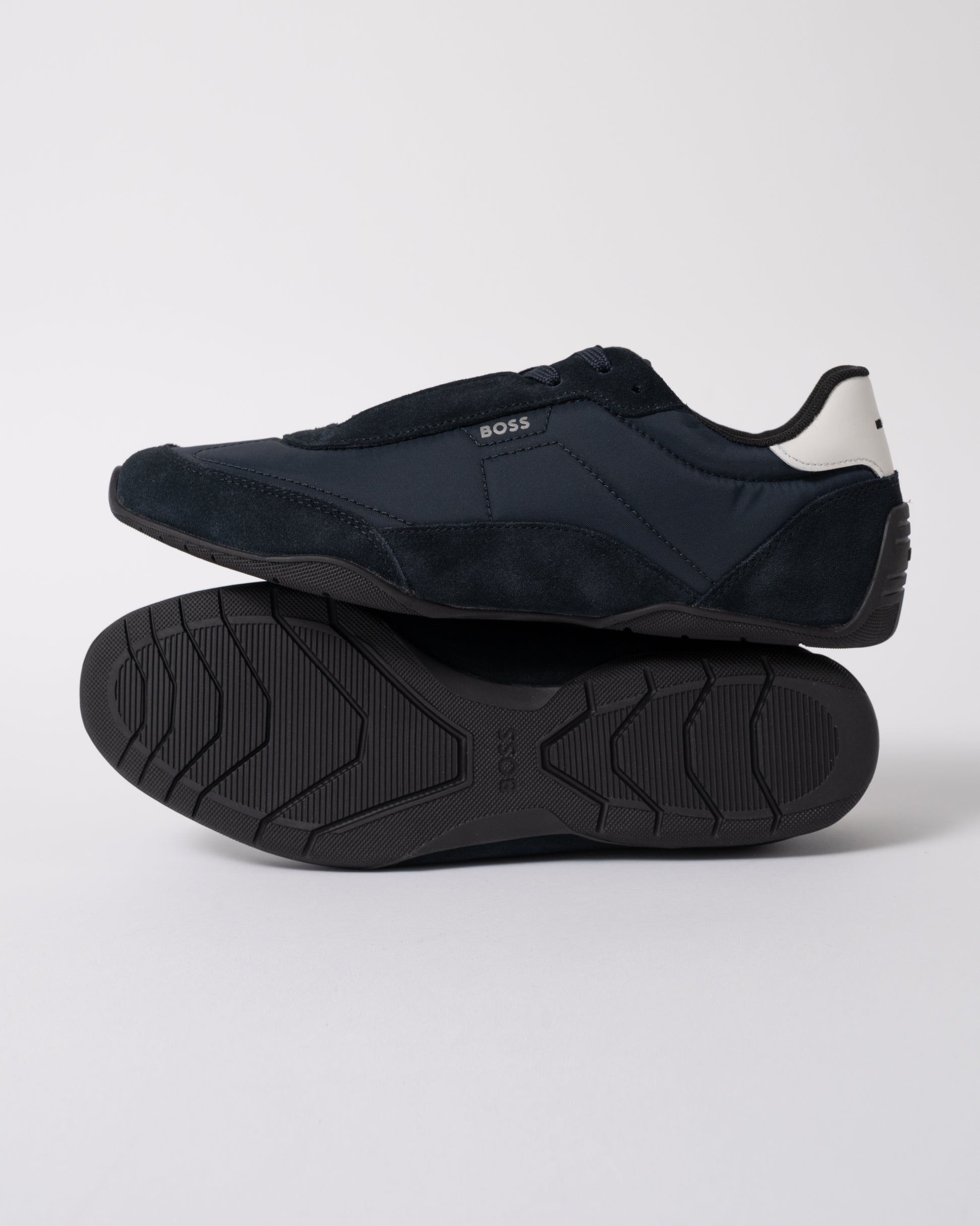 sole of BOSS Orange Jaylen_Lowp_sdnylt Mens Trainers 50563894 in Dark Blue 401