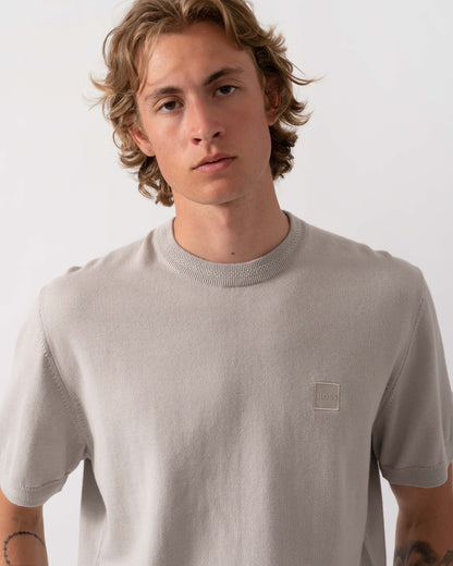 BOSS Orange Kanacho Mens T-Shirt - Open Grey 070