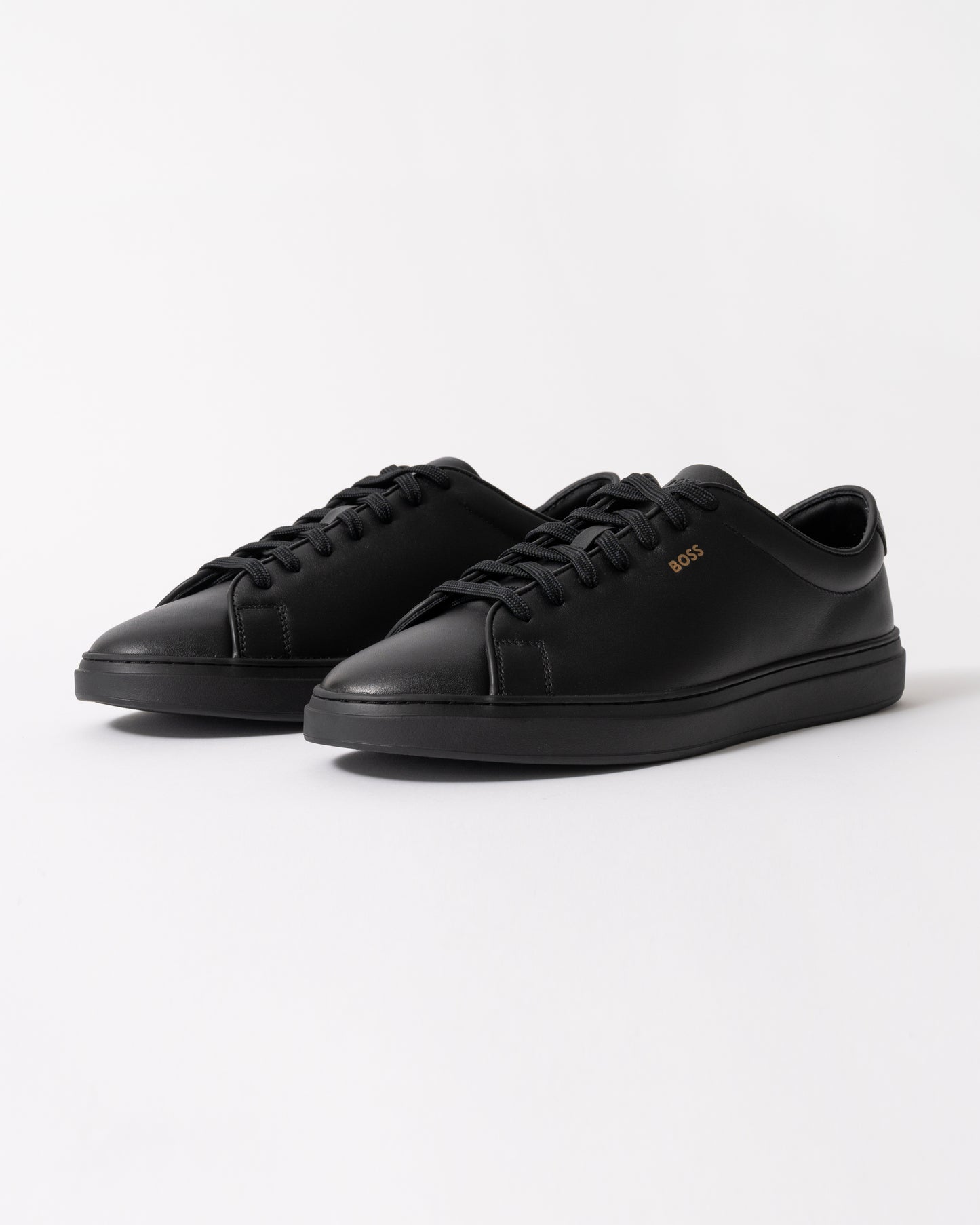 BOSS Orange Kieran_Tenn_butb Mens Trainers in Black 005