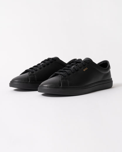 BOSS Orange Kieran_Tenn_butb Mens Trainers in Black 005