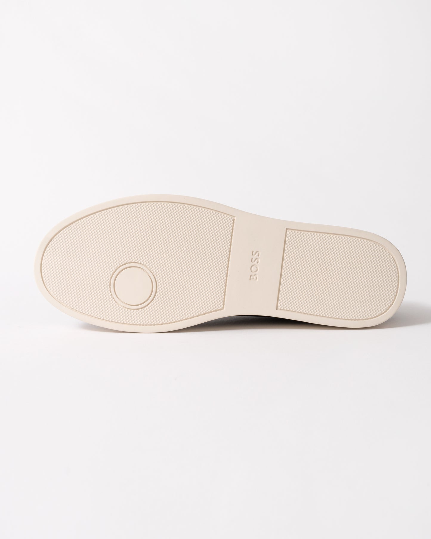 sole of BOSS Orange Kieran_Tenn_butb Mens Trainers in Dark Brown 201