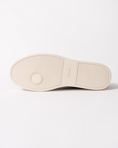 sole of BOSS Orange Kieran_Tenn_butb Mens Trainers in Dark Brown 201