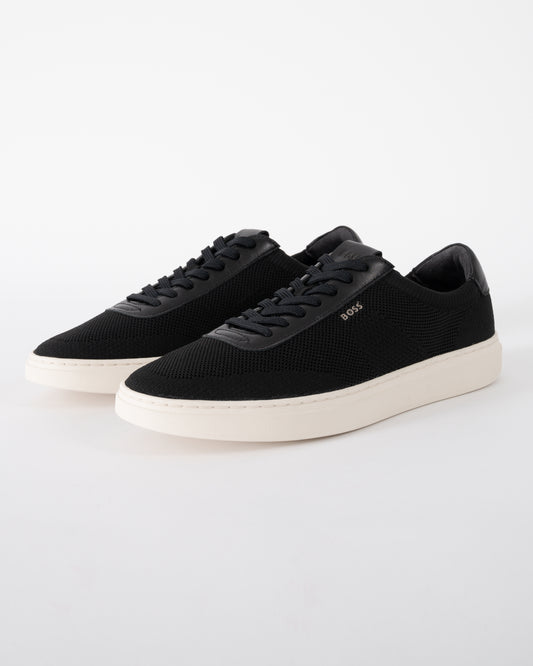 BOSS Orange Kieran_Tenn_knal Mens Trainers in Black