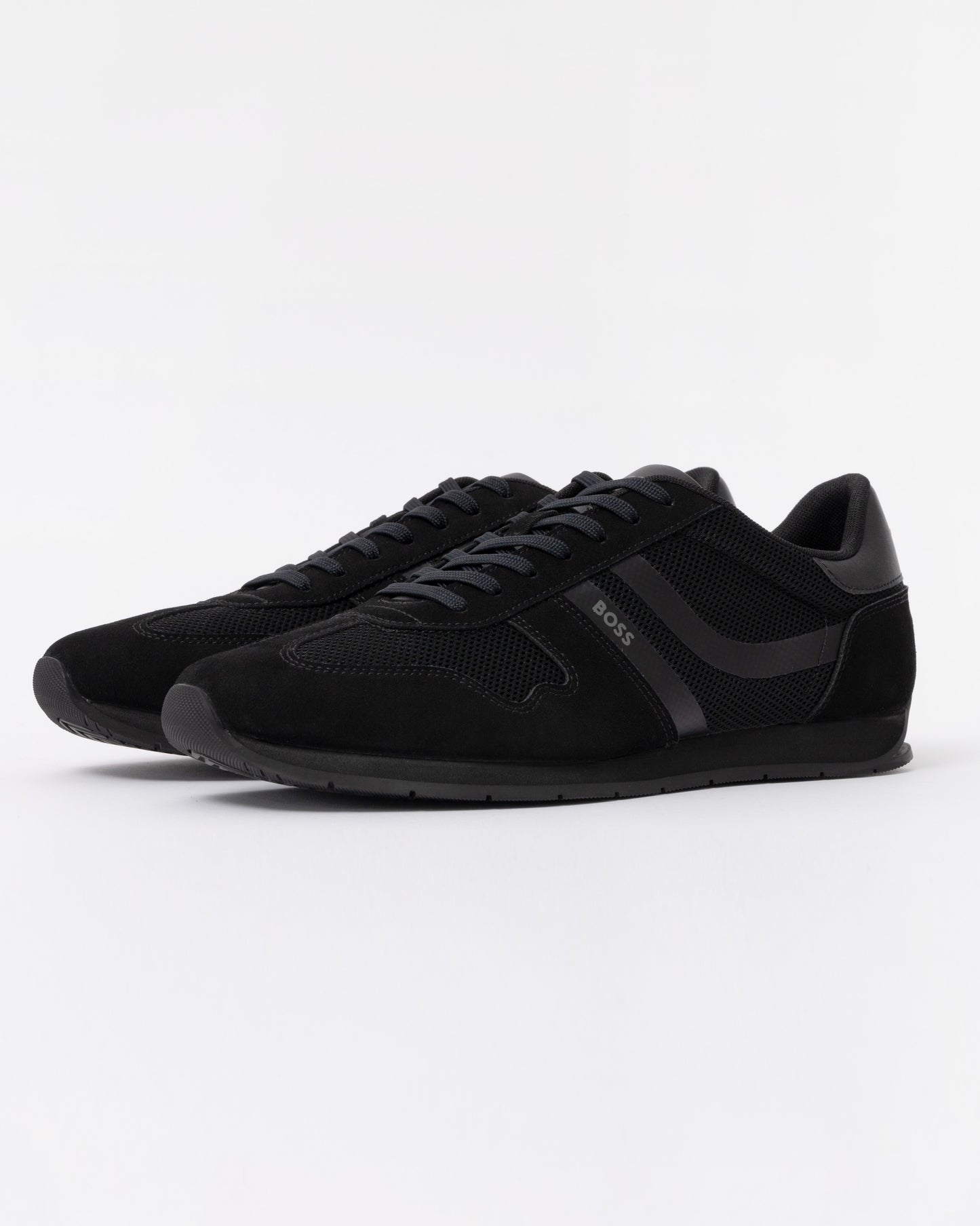 BOSS Orange Levon Runn memi Mens Trainers - Black 005
