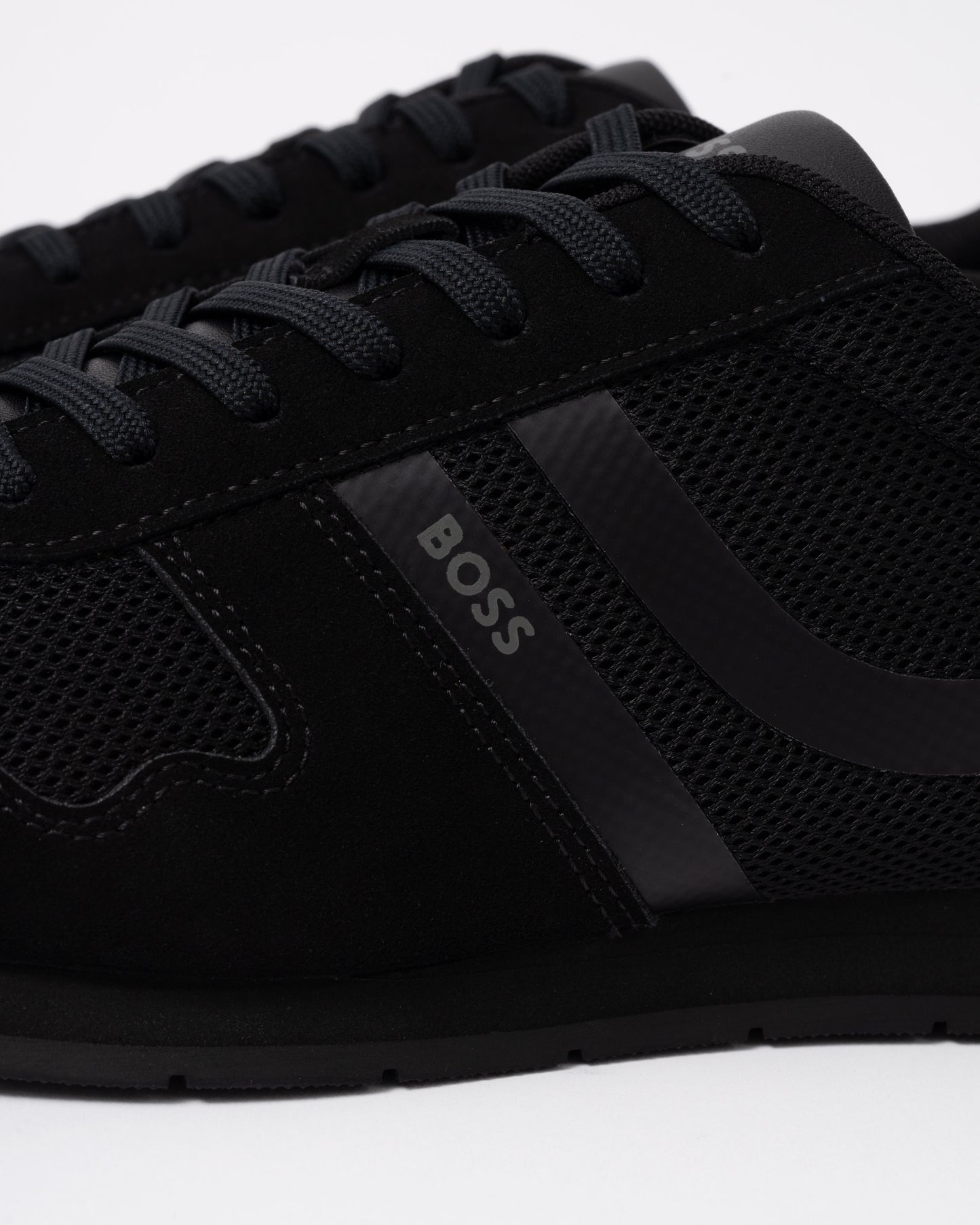BOSS Orange Levon Runn memi Mens Trainers - Black 005
