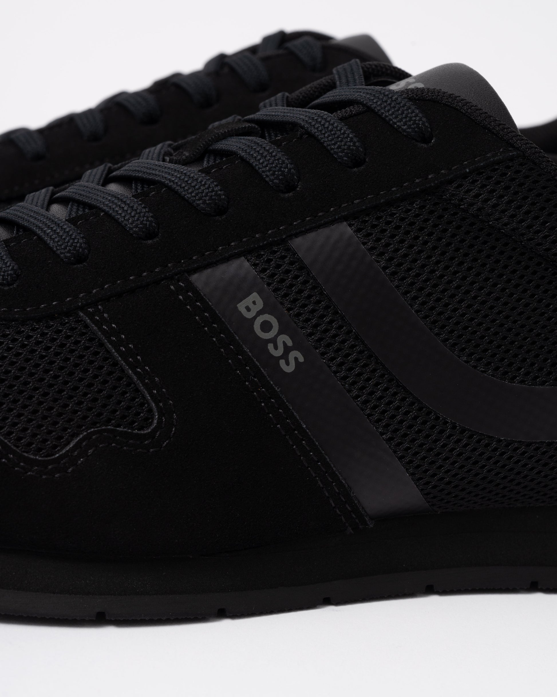 BOSS Orange Levon Runn memi Mens Trainers - Black 005
