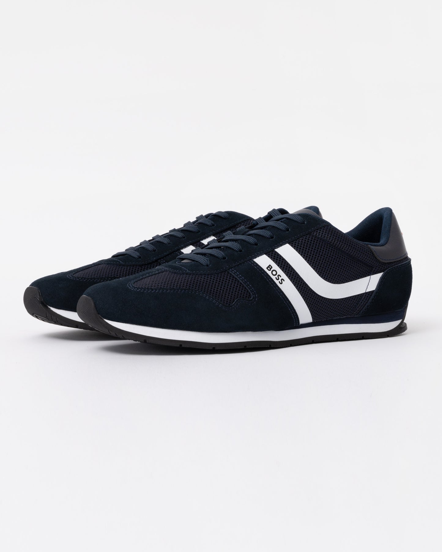 BOSS Orange Levon Runn memi Mens Trainers - Dark Blue 401