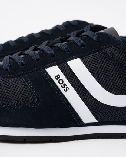 BOSS Orange Levon Runn memi Mens Trainers - Dark Blue 401