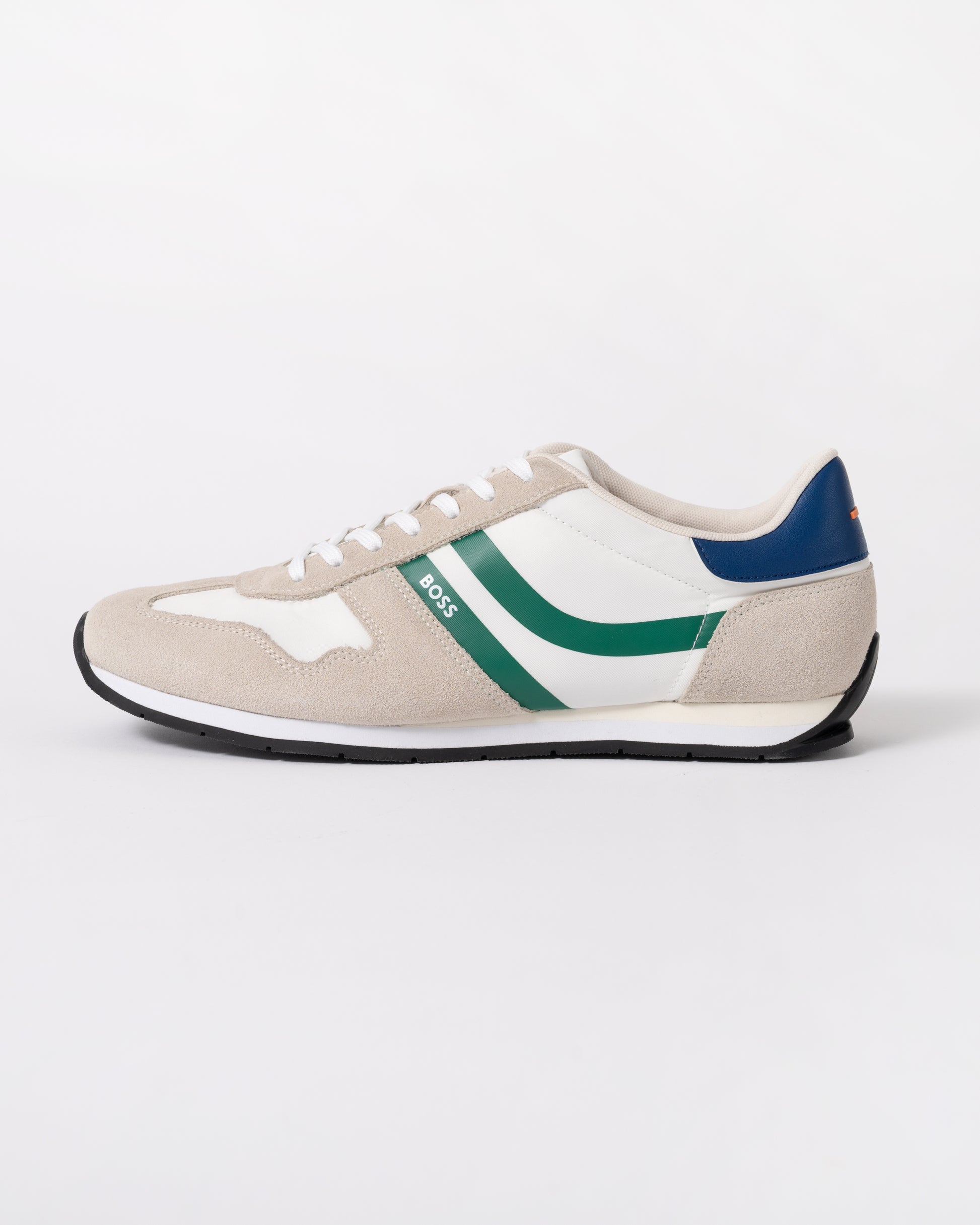 BOSS Orange Levon Runn Nymi Mens Trainers - Open White 123 | CHO | Designer Mens Trainers