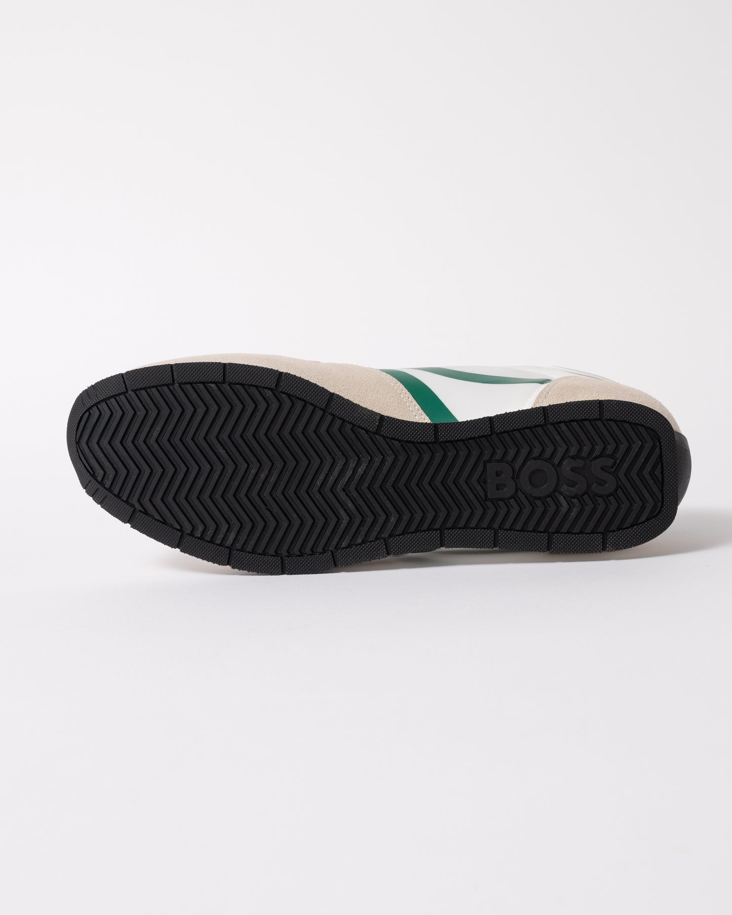 BOSS Orange Levon Runn Nymi Mens Trainers - Open White 123 | CHO | Designer Mens Trainers