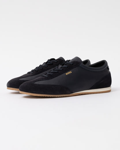 BOSS Orange Lineor Low Profile Mens Trainers - Dark Blue 402