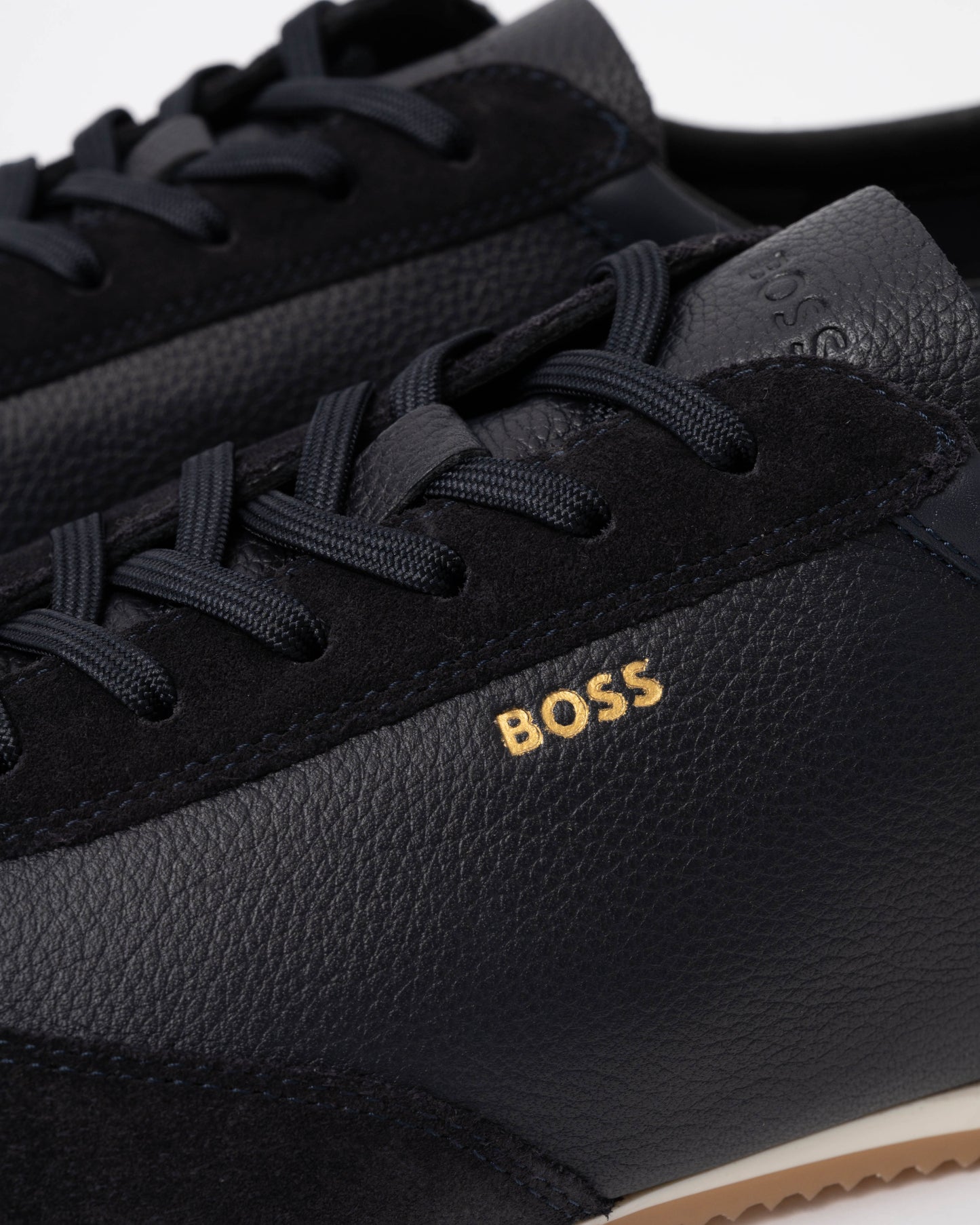 BOSS Orange Lineor Low Profile Mens Trainers - Dark Blue 402