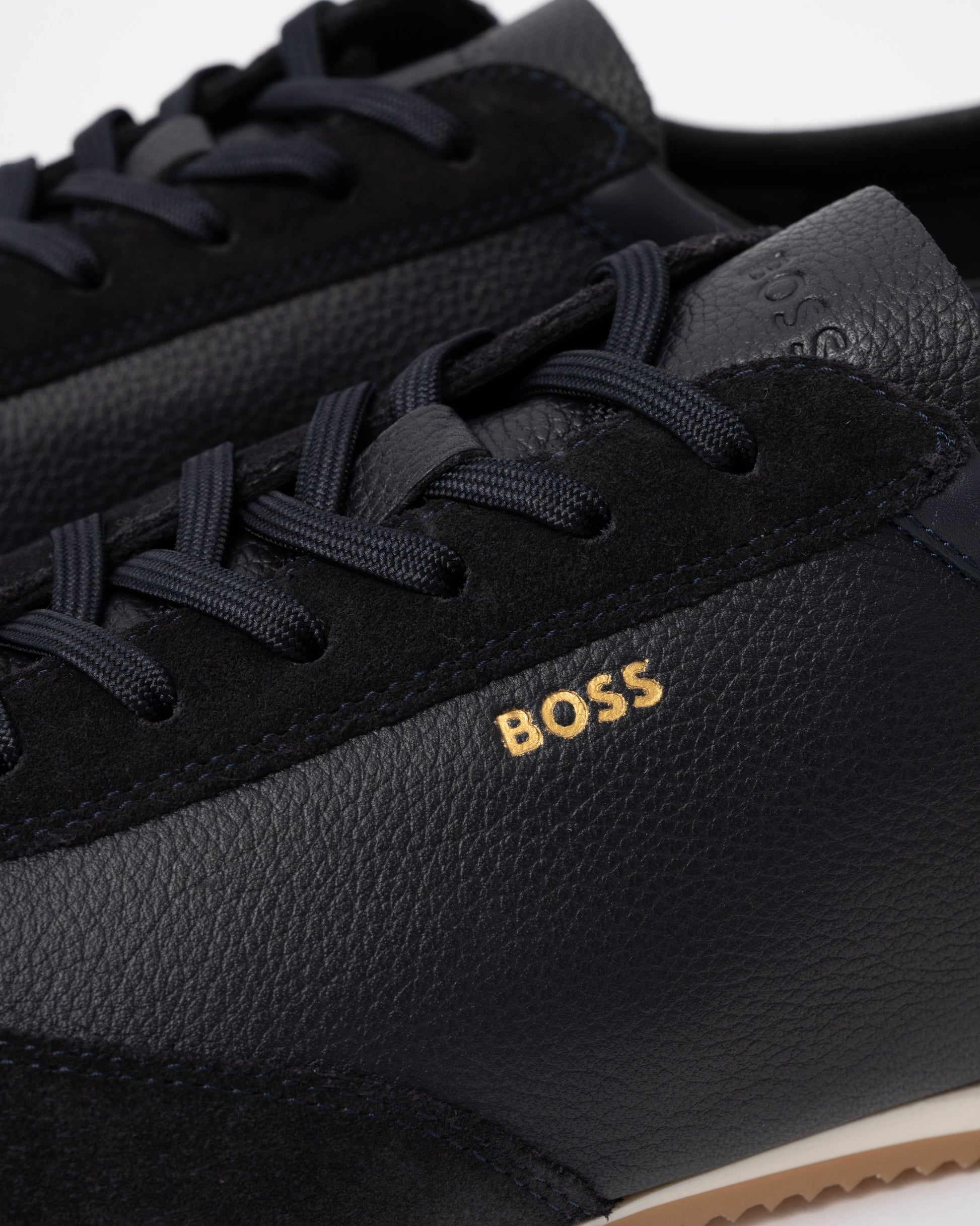 BOSS Orange Lineor Low Profile Mens Trainers - Dark Blue 402