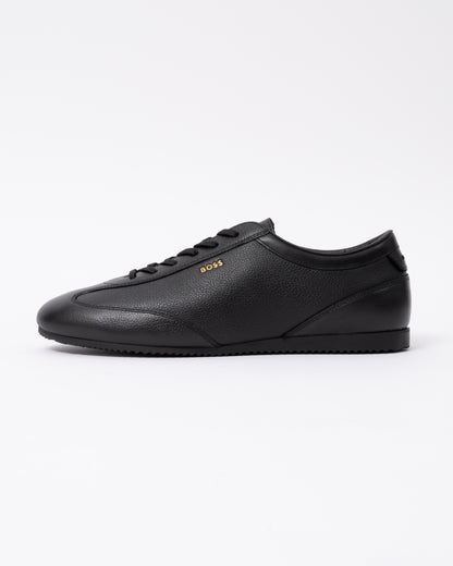 Side of the BOSS Orange Lineor Lowp Tbwl Mens Trainers - Black 005