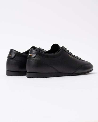 Back of the BOSS Orange Lineor Lowp Tbwl Mens Trainers - Black 005