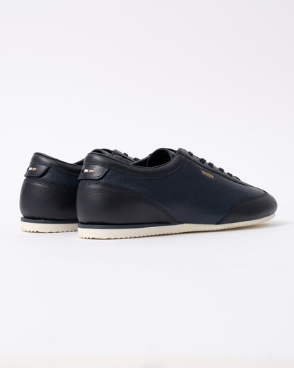 Back of the BOSS Orange Lineor Lowp Tbwl Mens Trainers - Open Blue 460