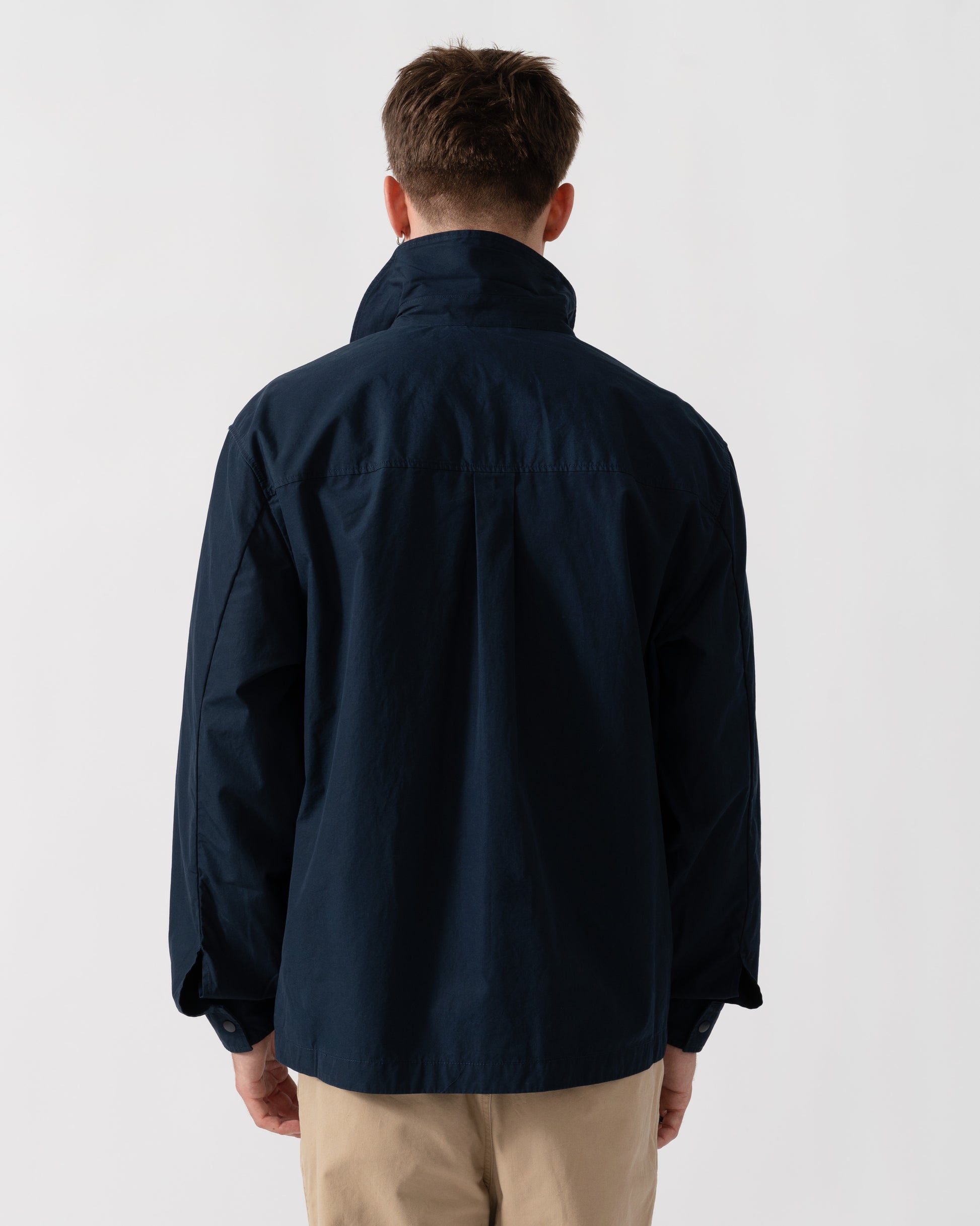 BOSS Orange Lutti Mens Overshirt - Dark Blue 404