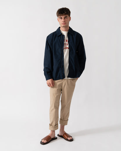 BOSS Orange Lutti Mens Overshirt - Dark Blue 404