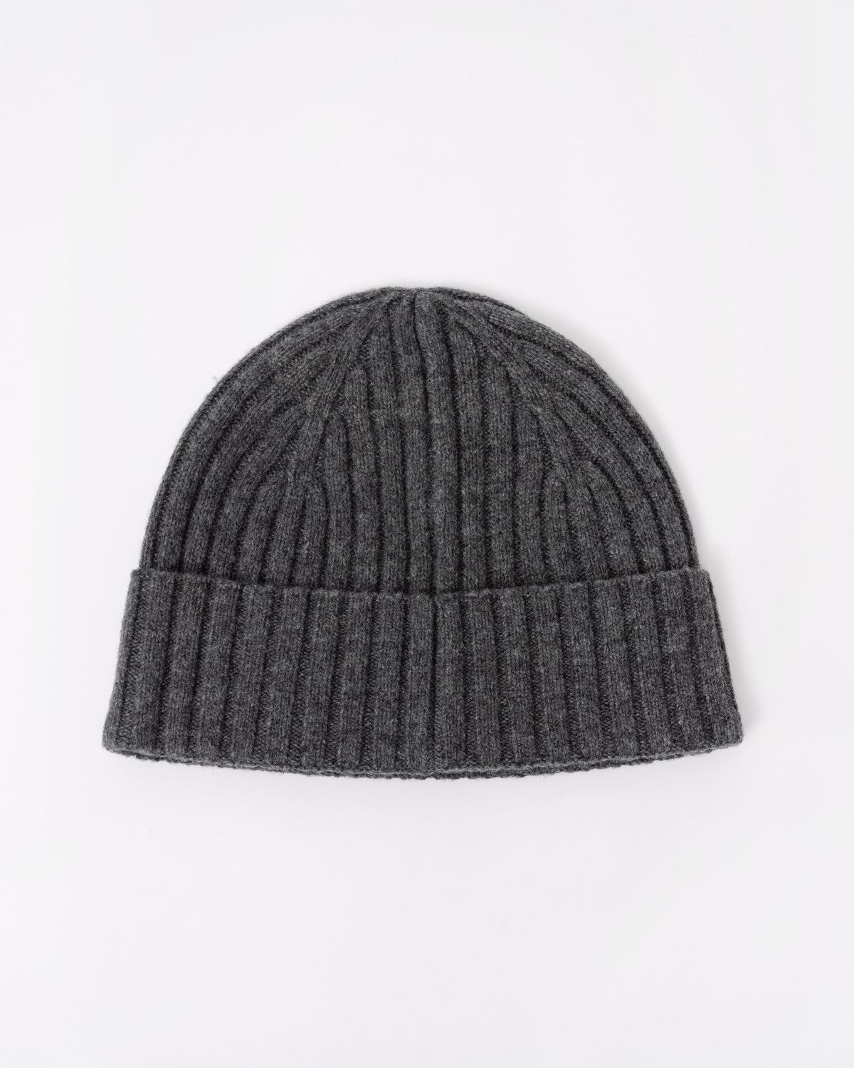 Back of the BOSS Orange Mens Fino Beanie Hat - Medium Grey 030