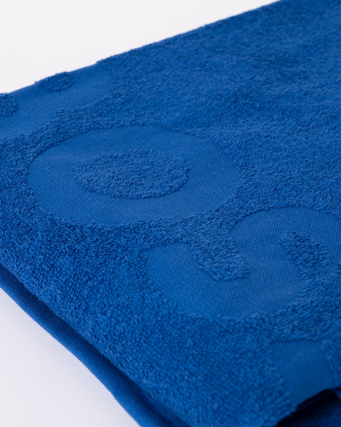 BOSS Orange Mens Solid Colour Beach Towel - Medium Blue 427
