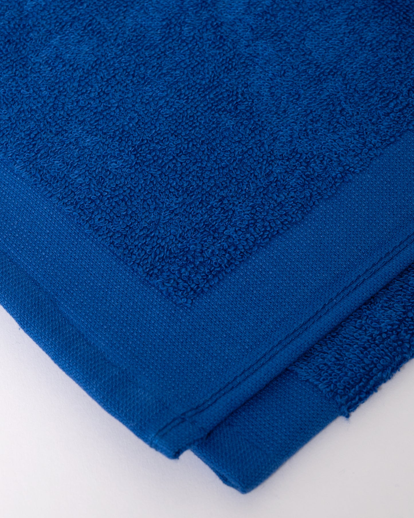 BOSS Orange Mens Solid Colour Beach Towel - Medium Blue 427