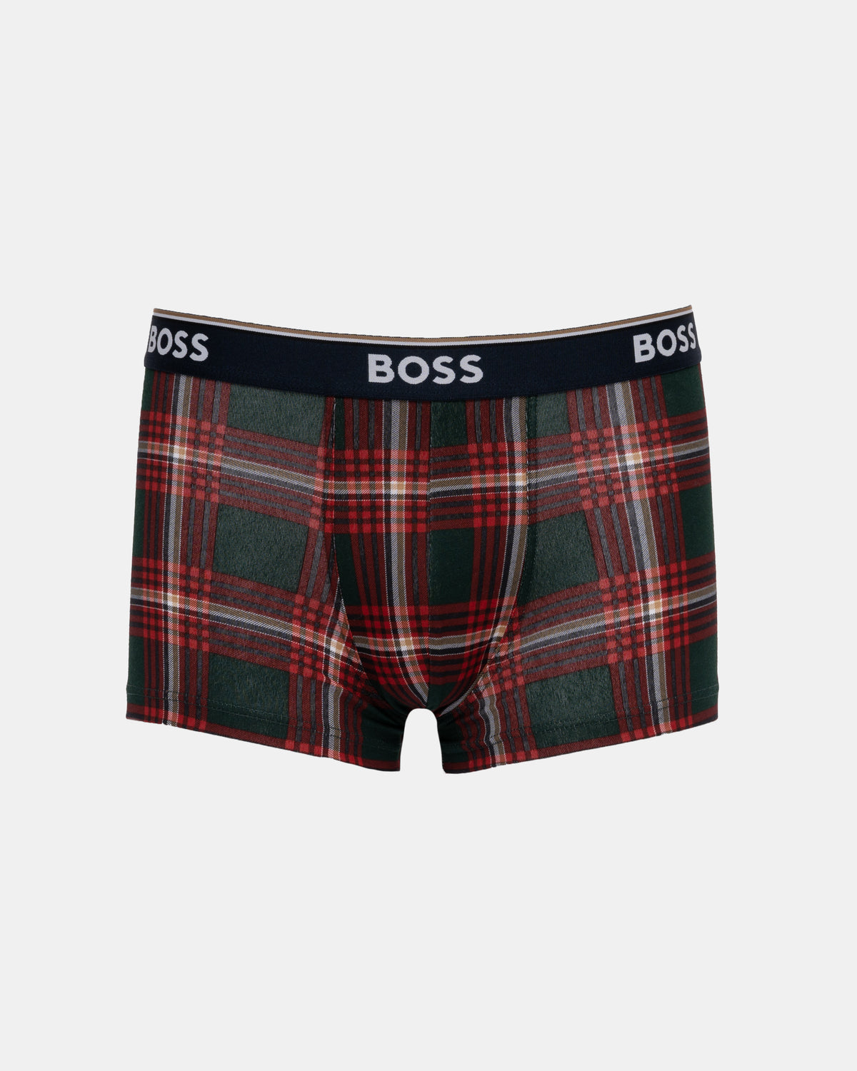 BOSS Orange Mens Three-pack of stretch-cotton trunks with logo waistbands - Open Red 645