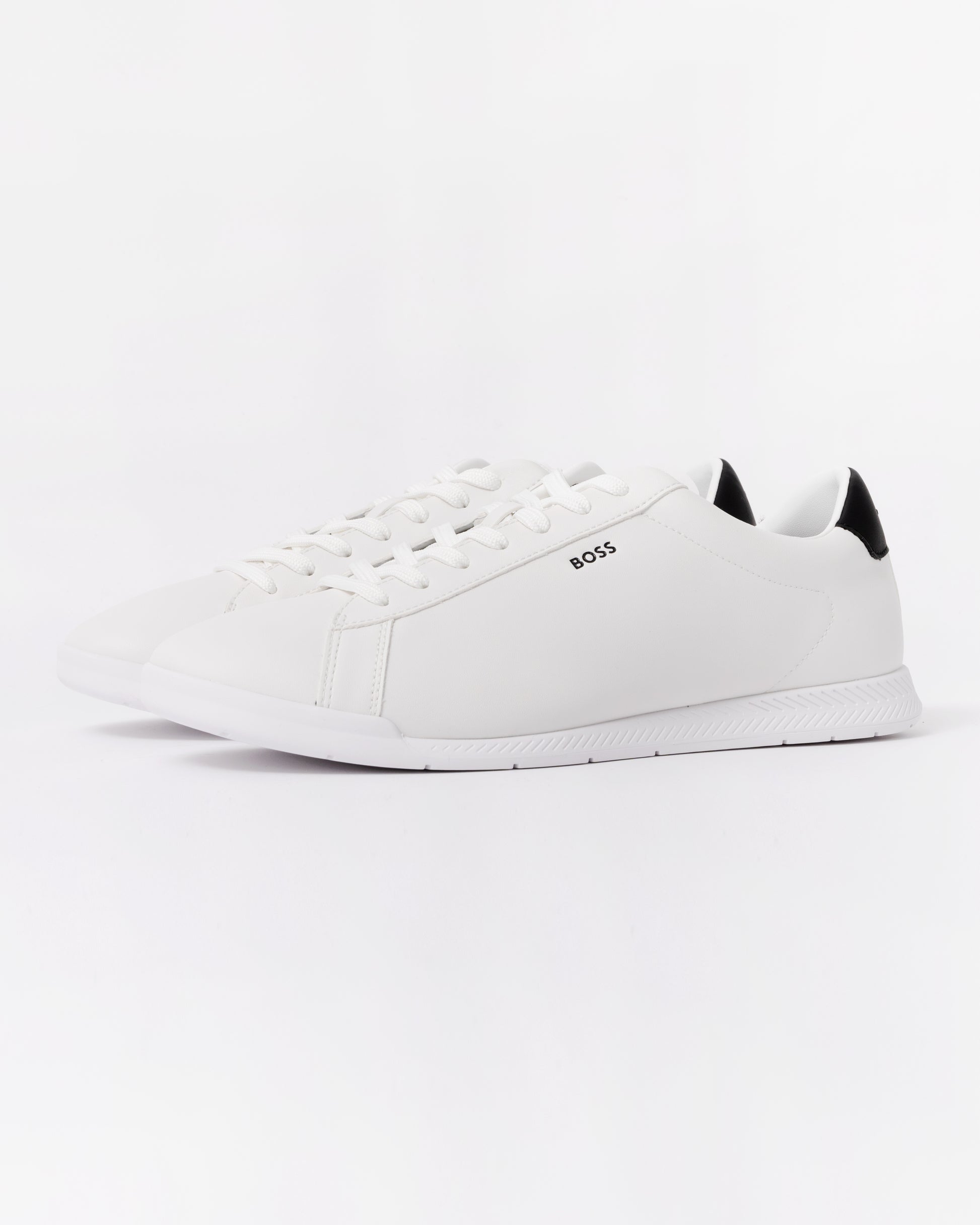 BOSS Orange Nitan Lowp pltd Mens Trainers - Natural 101